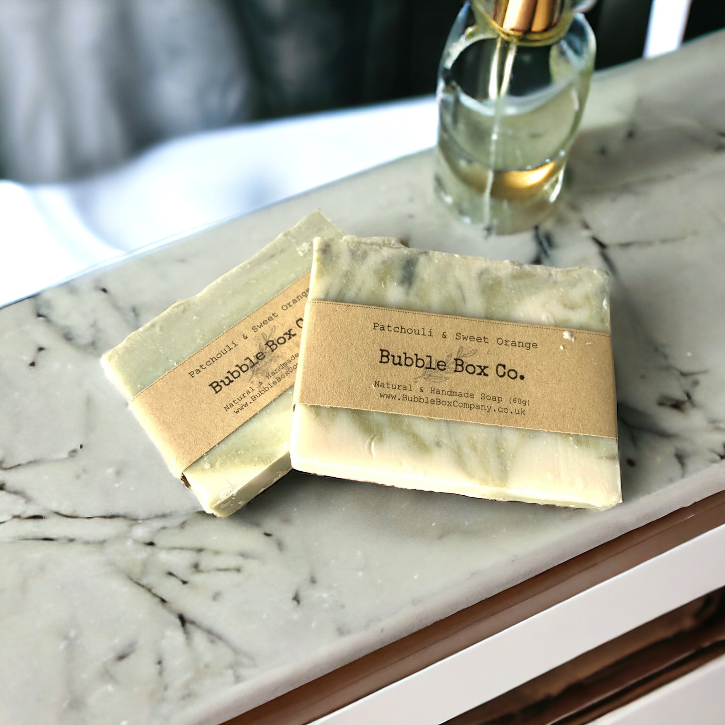 Natural & Handmade 60g Soap - Patchouli & Sweet Orange
